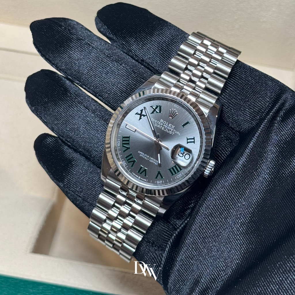 2025 Rolex Datejust 36 "Wimbledon" Dial Stainless Steel 126234