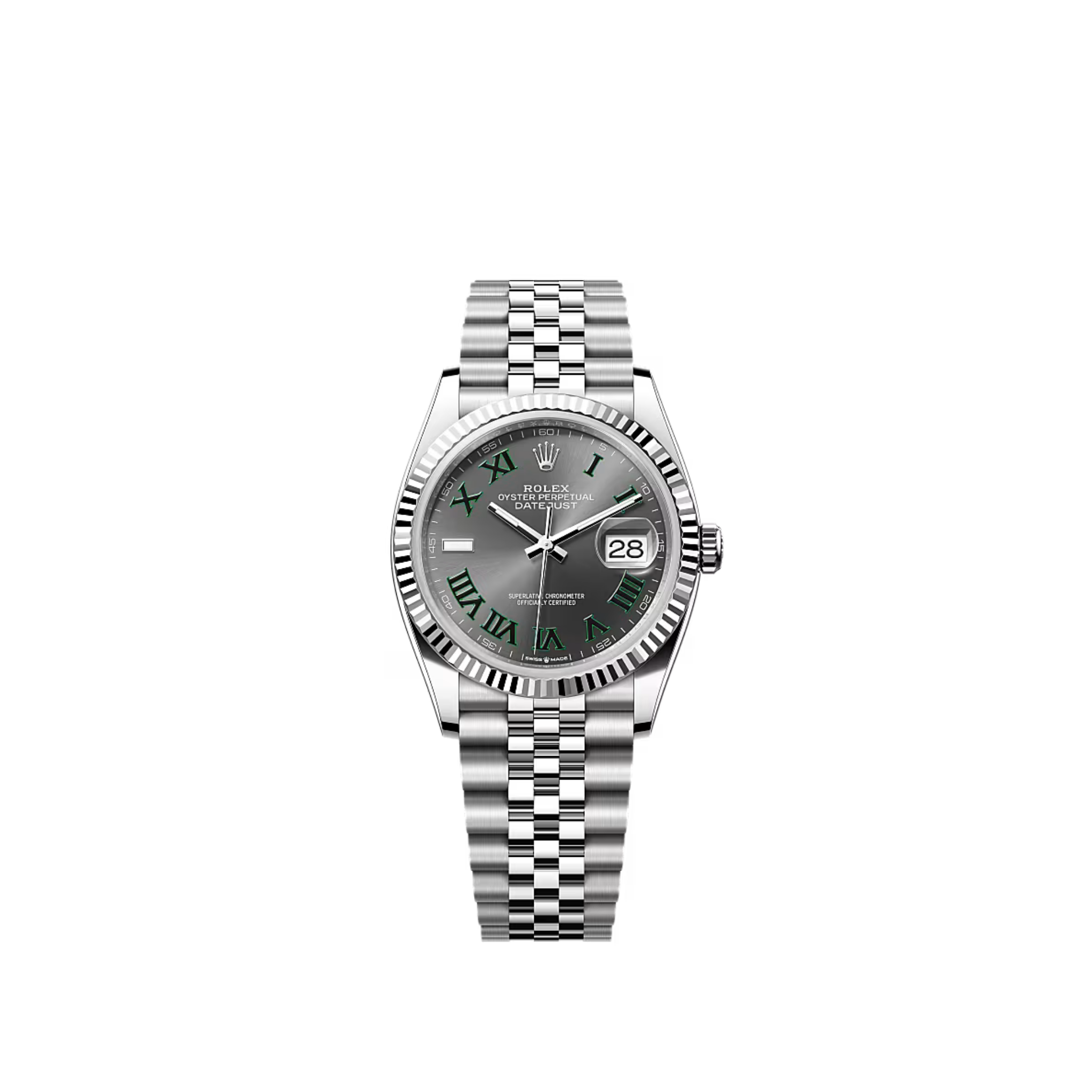 2025 Rolex Datejust 36 "Wimbledon" Dial Stainless Steel 126234