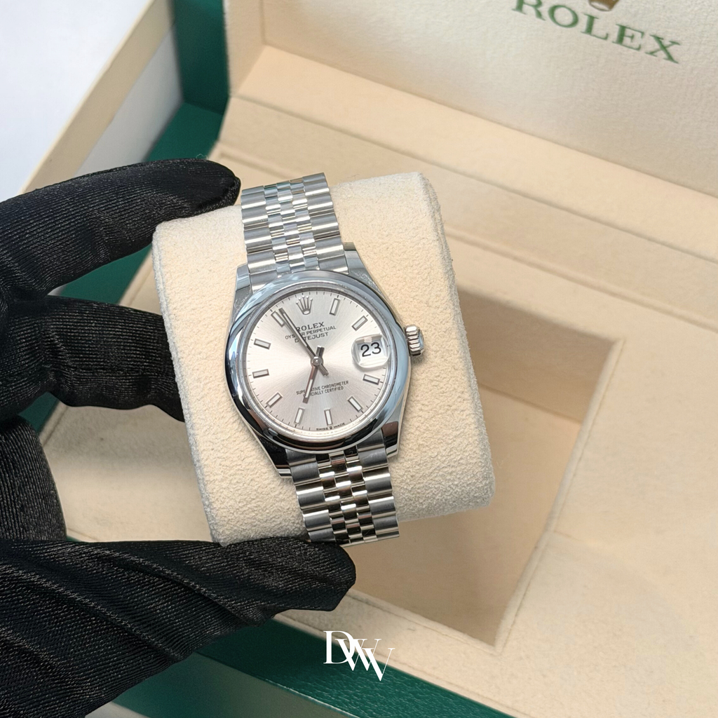 2023 Rolex Datejust 31 Silver Dial Stainless Steel 278240