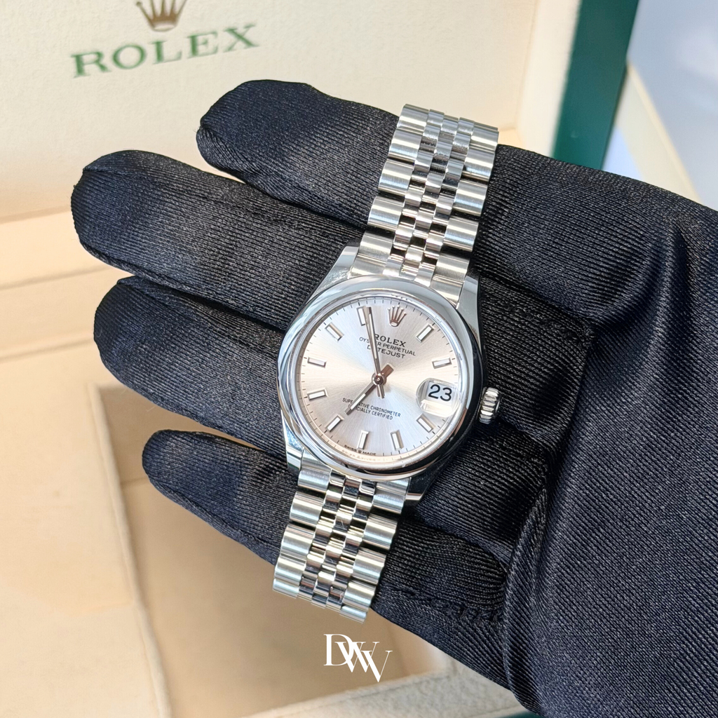 2023 Rolex Datejust 31 Silver Dial Stainless Steel 278240