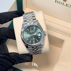 2022 Rolex Datejust 36 Mint Green Dial Stainless Steel 126200