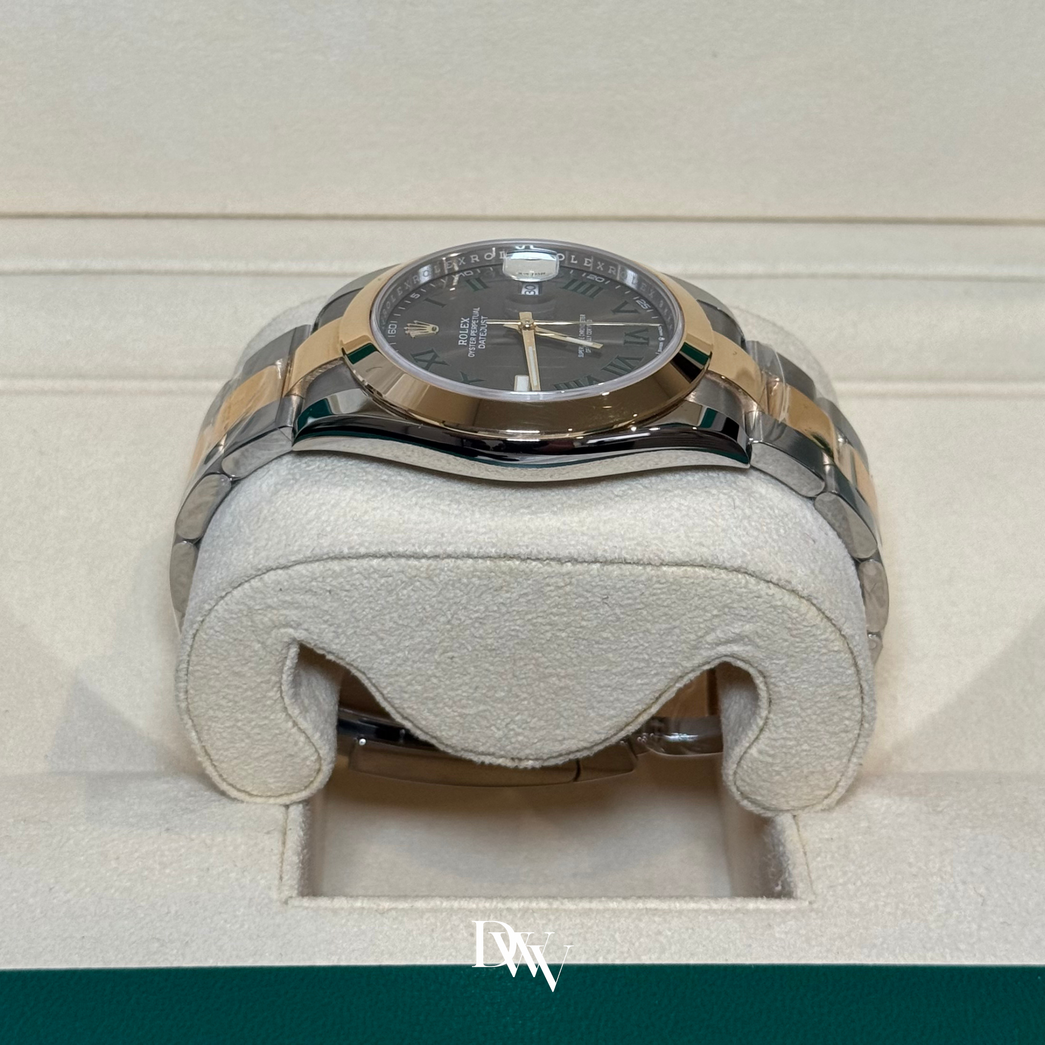 2023 Rolex Datejust 41 "Wimbledon" Dial Two Tone Oystersteel 126303