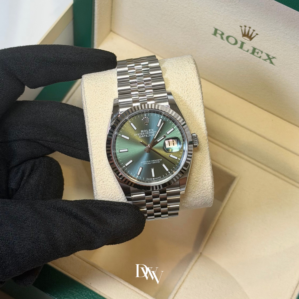 2024 Rolex Datejust 36 Mint Green Dial Stainless Steel 126234