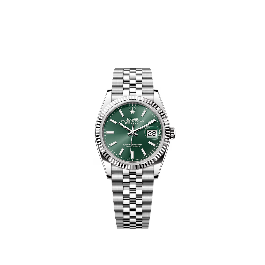 2024 Rolex Datejust 36 Mint Green Dial Stainless Steel 126234