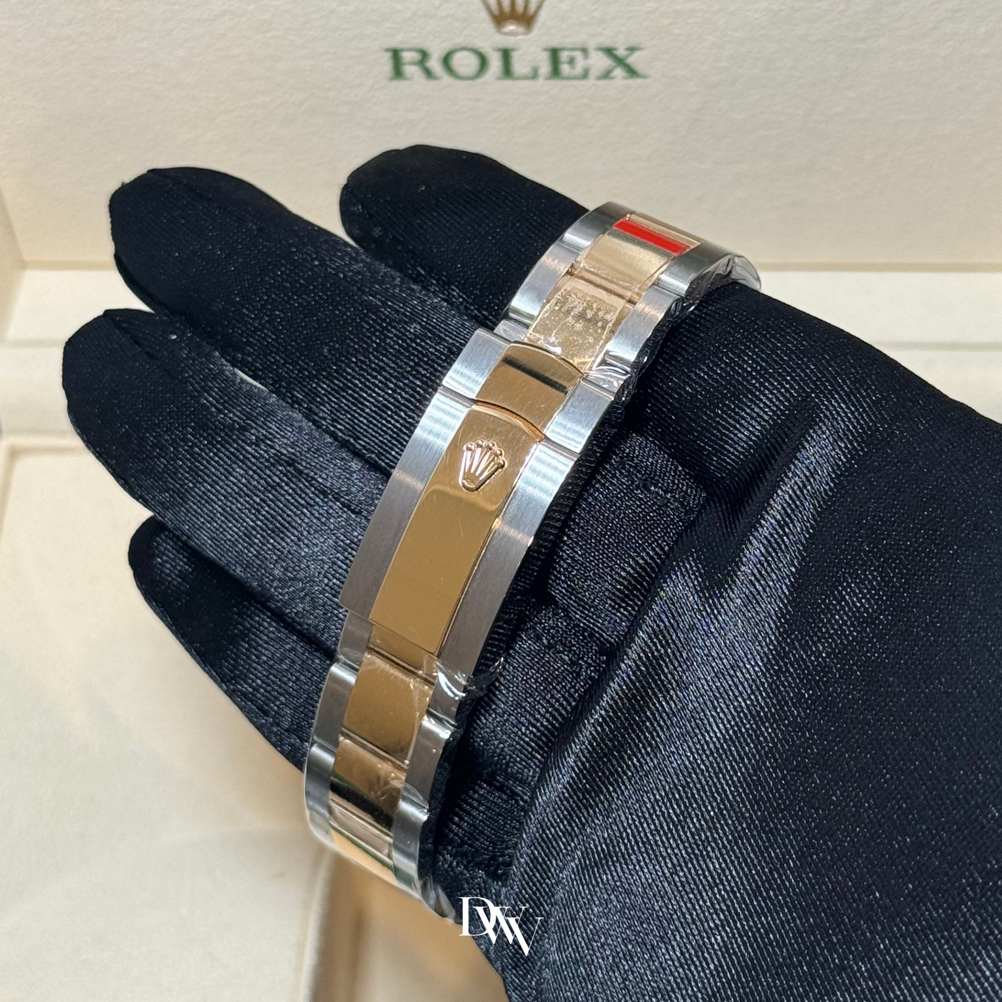 2023 Rolex Datejust 41 "Wimbledon" Dial Two Tone Oystersteel 126303