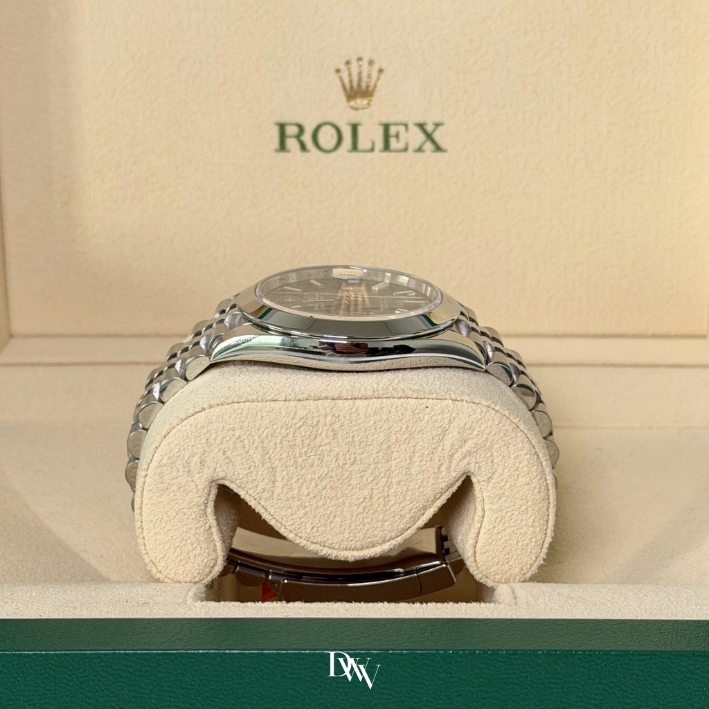 2025 Rolex Datejust 41 Mint Green Dial Stainless Steel 126300