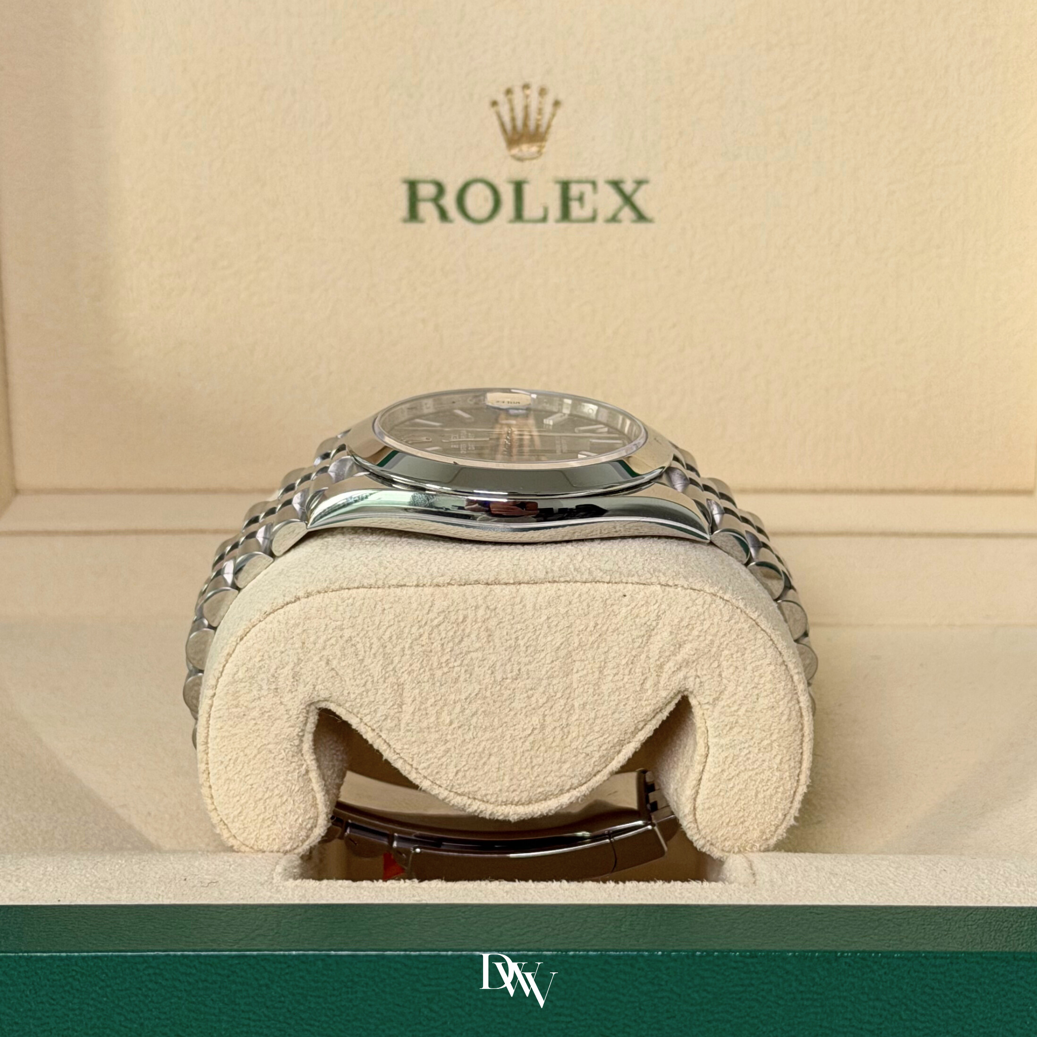 2025 Rolex Datejust 41 Mint Green Dial Stainless Steel 126300