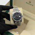2022 Rolex Datejust 41 "Wimbledon" Dial Stainless Steel 126334