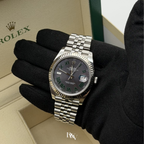 2022 Rolex Datejust 41 "Wimbledon" Dial Stainless Steel 126334