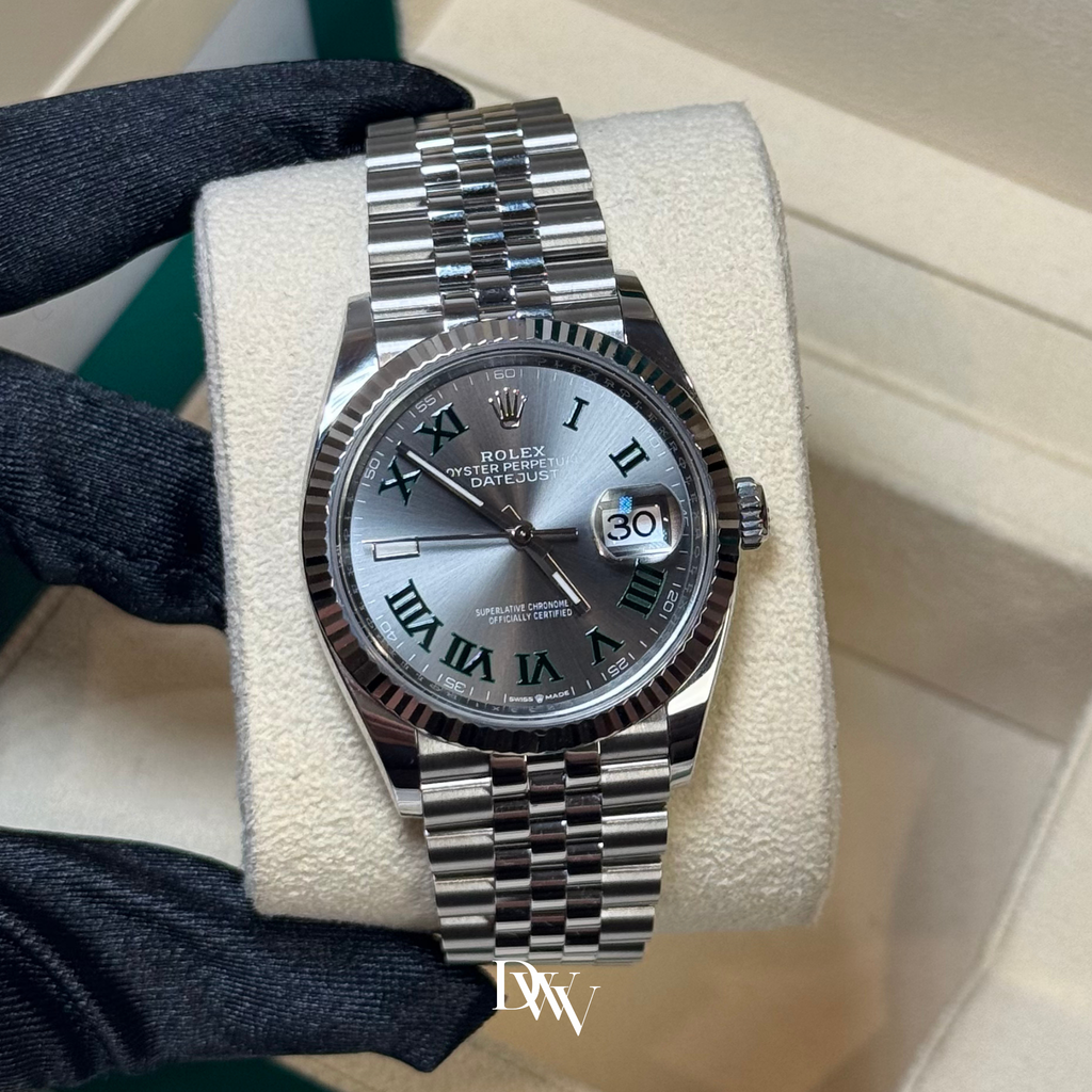 2025 Rolex Datejust 36 "Wimbledon" Dial Stainless Steel 126234