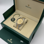 2026 Rolex Datejust 41 Champagne Dial Two Tone Yellow Gold 126333