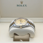 2026 Rolex Datejust 41 Champagne Dial Two Tone Yellow Gold 126333