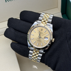 2026 Rolex Datejust 41 Champagne Dial Two Tone Yellow Gold 126333