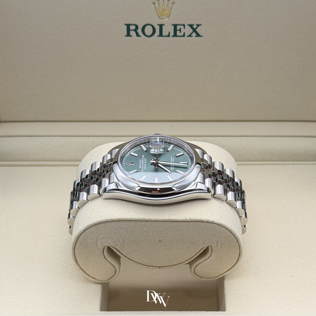 2026 Rolex Datejust 36 Mint Green Dial Stainless Steel 126200