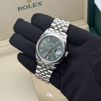 2026 Rolex Datejust 36 Mint Green Dial Stainless Steel 126200