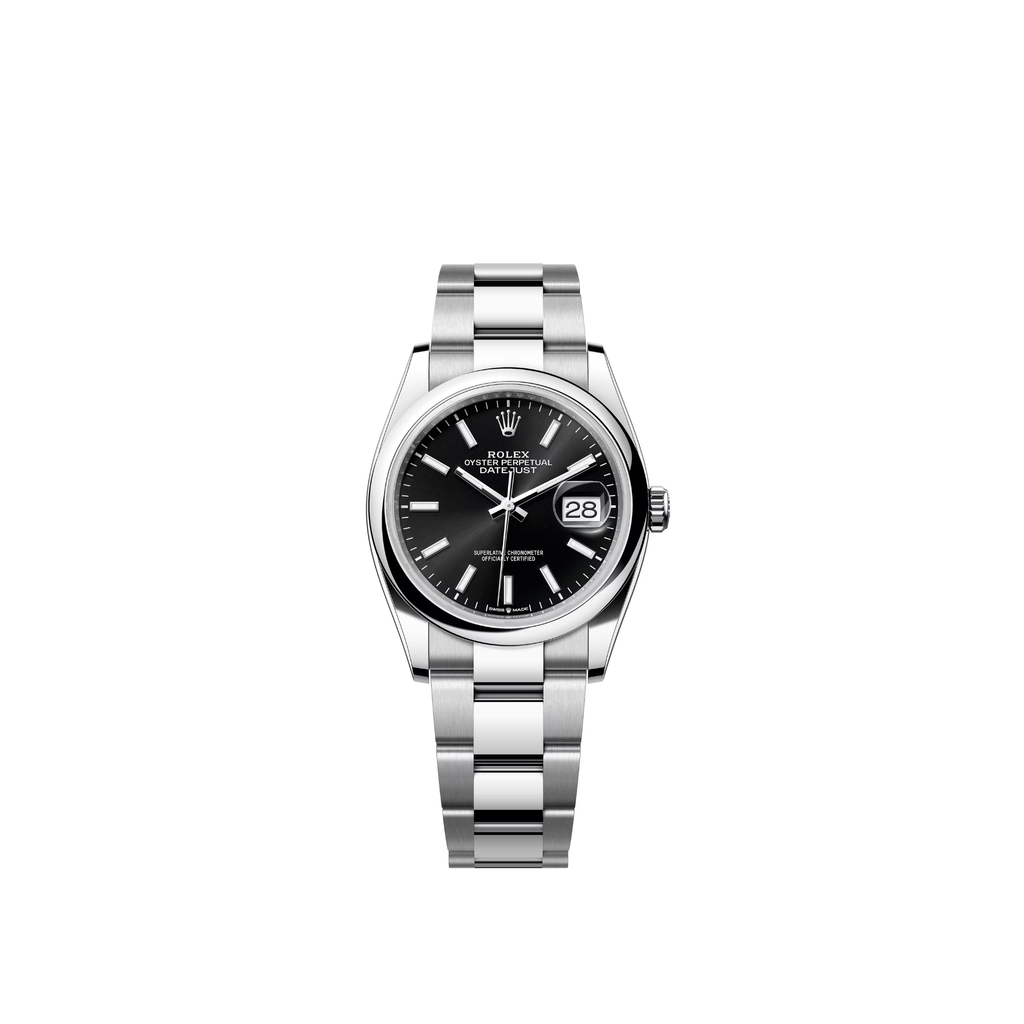 2025 Rolex Datejust 36 Black Dial Stainless Steel 126200
