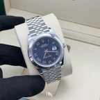 2026 Rolex Datejust 41 New Bright Blue Roman Numeral Dial 126300
