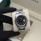 2025 Rolex Datejust 36 Black Dial Stainless Steel 126200