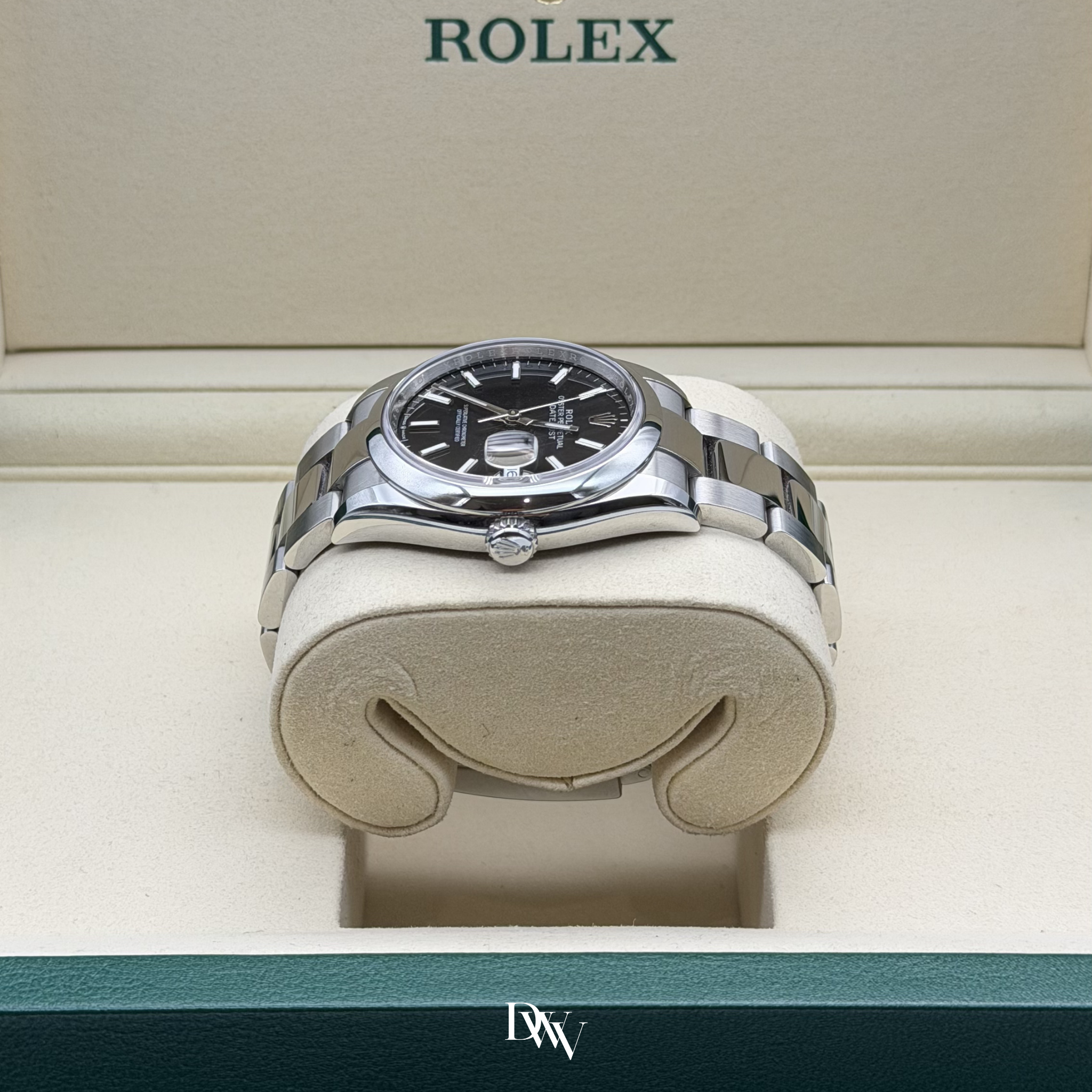 2025 Rolex Datejust 36 Black Dial Stainless Steel 126200